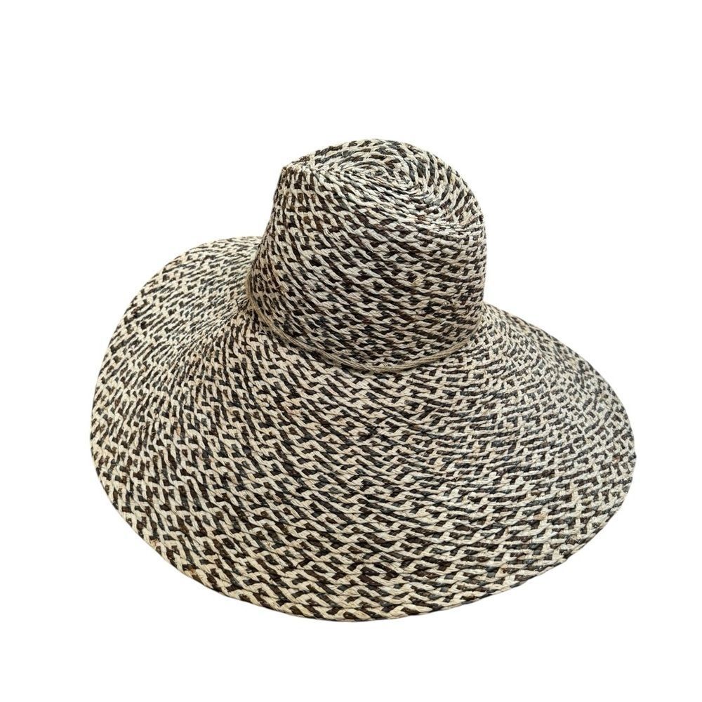 Brooklyn Hat Company Raffia Oversized Floppy Wide Brim Sun Hat One size